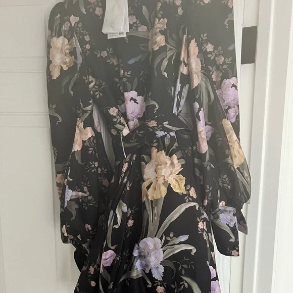 🖤SOLD🖤 ZIMMERMANN EDEN BELTED FLIP MINI DRESS IRIS SHERBET size 0 fits like 4US - Picture 15 of 16